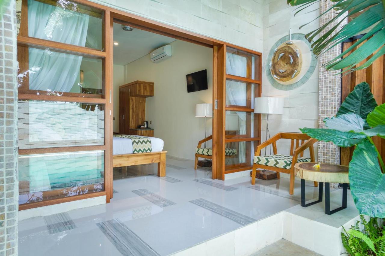 ジンバラン Maha Lokha Balangan Bed & Breakfast エクステリア 写真