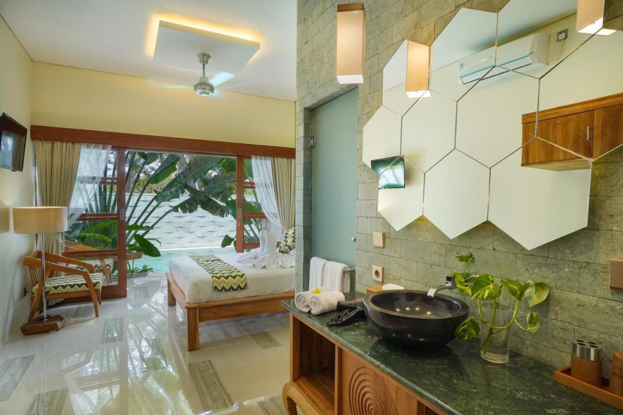 ジンバラン Maha Lokha Balangan Bed & Breakfast エクステリア 写真